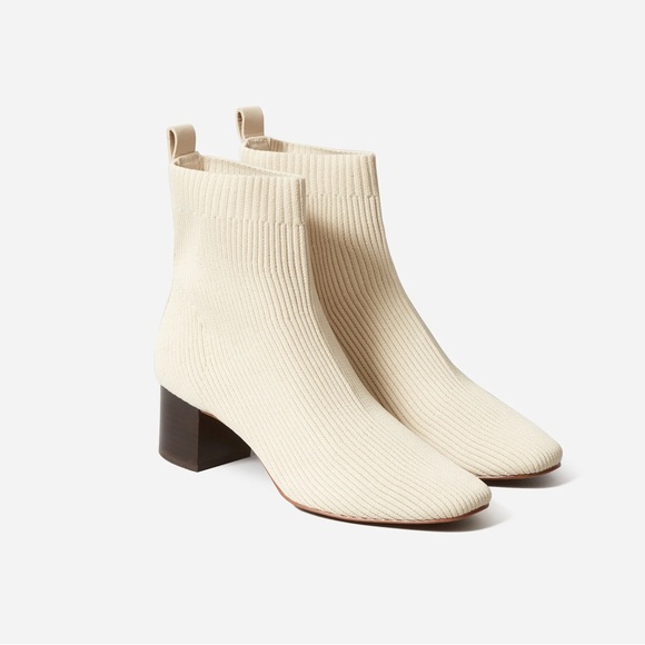 EVERLANE The Glove Boots in Bone sz 7 NEW - Picture 2 of 7